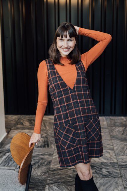 Reparáda šaty - šatovka Dina kostka